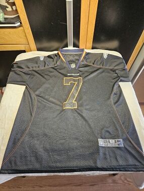 Elway #7 Jersey Black Nike Sz 52
